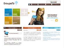 Tablet Screenshot of groupefb.fr